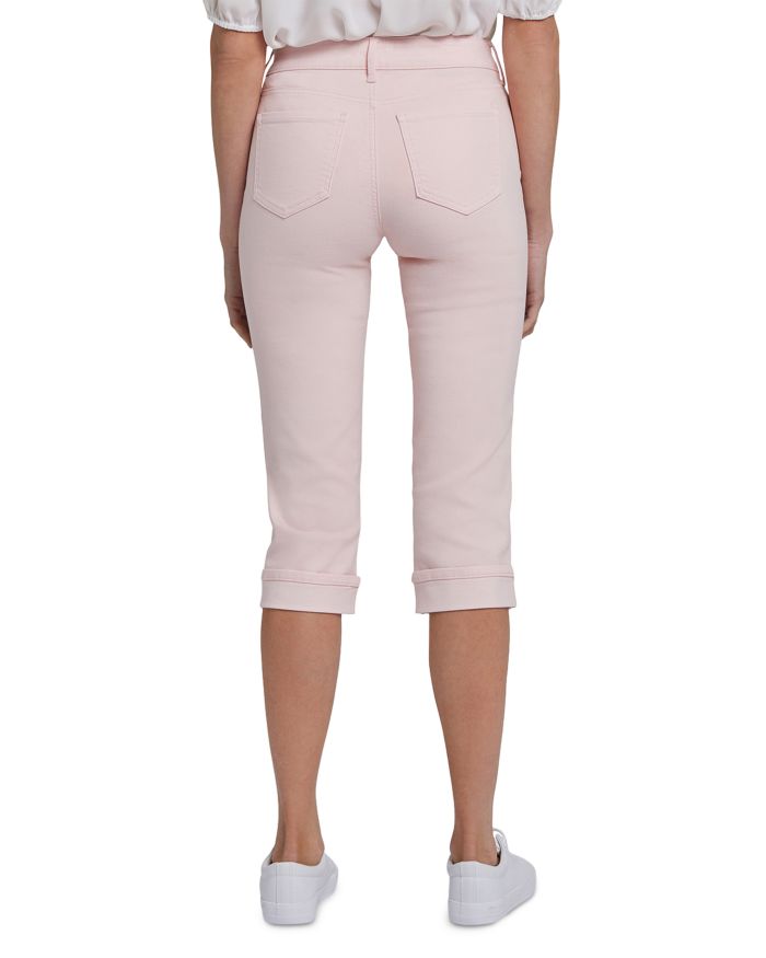 Petite Marilyn Cuffed Cropped Jeans Crystal Pink