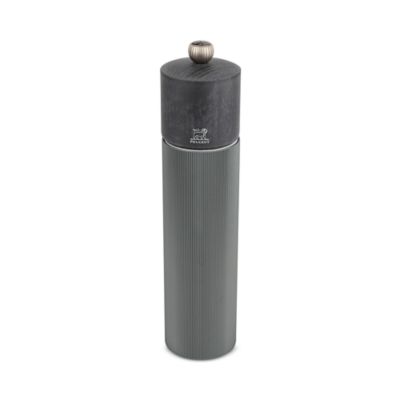 Peugeot - Line Pepper Mill, Carbon Aluminum and Beechwood, 9"