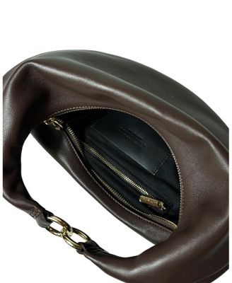 3-in-1 Small Convertible Hobo Crescent Ring Bag