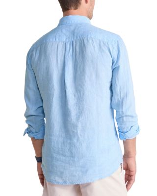 Surfside Regular Fit Button Down Linen Shirt