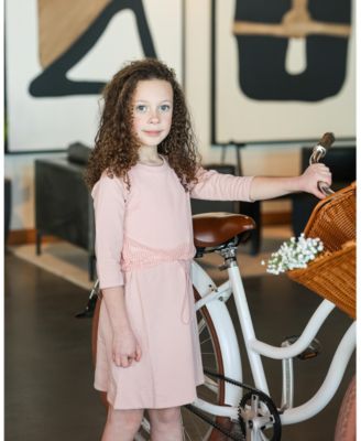 Girls' Mesh Sport 3/4 Sleeve Dress - Little Kid, Big Kid