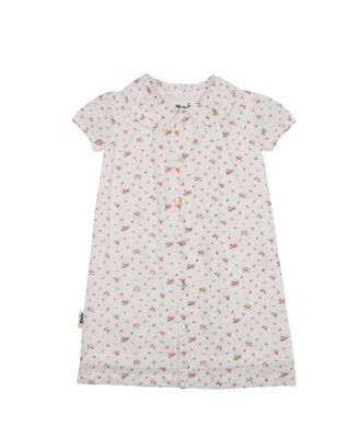 Girls' Clip Dot Girls Short Sleeve Dress - Little Kid, Big Kid