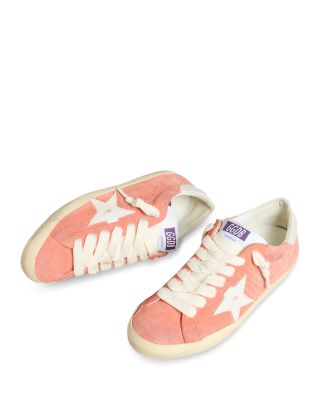 Men's Super Star Suede Lace Up Sneakers