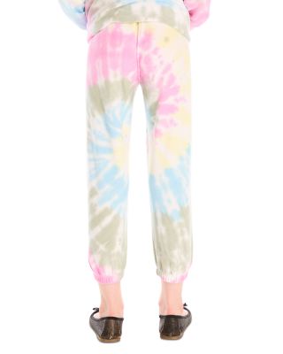 Girls' Pastel Tie Dyed Slouchy Pants - Little Kid, Big Kid