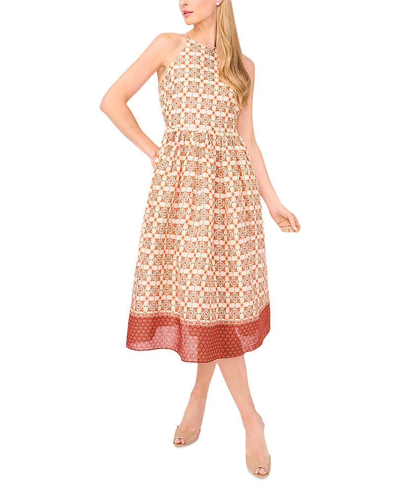 Ted Baker Geo Detail Midi Dress