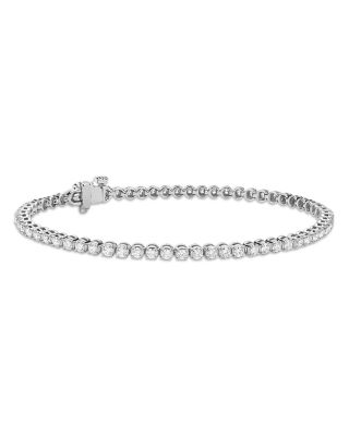Diamond Tennis Bracelet in 14K White Gold, 2.0 tcw