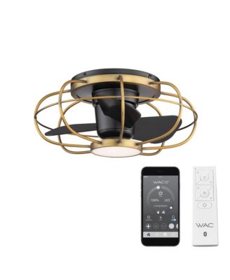 Smart Fans Aella 22in 3000K LED Indoor or Outdoor Smart Home Caged Ceiling Fan
