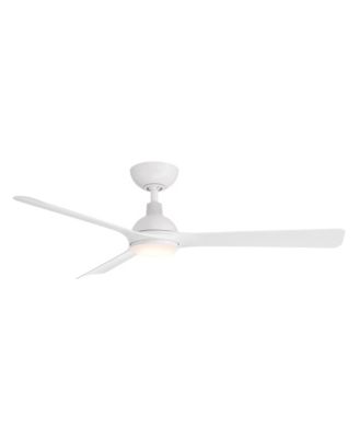 Smart Fans Gage 52in Selectable 2700-3000-4000-5000K LED Indoor or Outdoor Smart Home Ceiling Fan