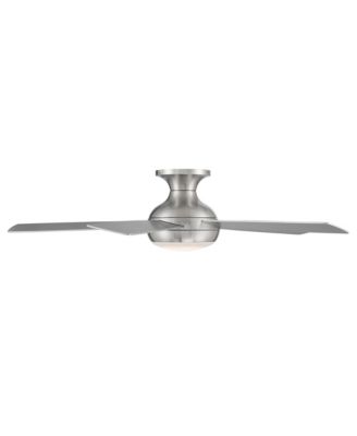 Smart Fans Odyssey 52in 3000K LED Indoor or Outdoor Flushmount Smart Compatible Ceiling Fan