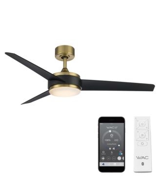 Smart Fans Mod 54in 3000K LED Indoor or Outdoor Smart Home Ceiling Fan