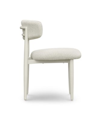Annika Textured Fabric Outdoor Dining Chair