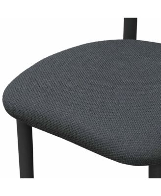 Annika Textured Fabric Outdoor Dining Chair
