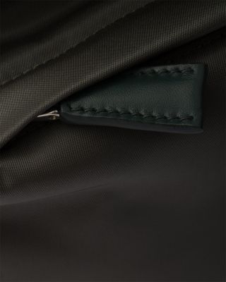 Re-Nylon And Leather Shoulder Bag