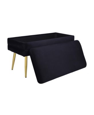 Ziva Velvet Storage Bench