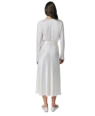  Meryl Satin Midi Dress