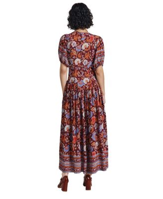 Christy Crepe Midi Tea Dress