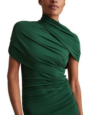 Ruched Midi Dress