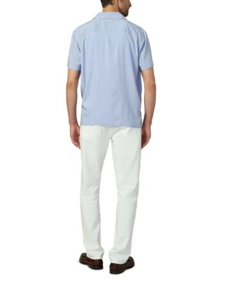 The Brixton Slim Straight Jeans in Clean White