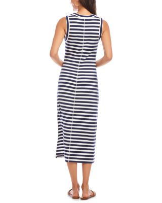 Striped Midi Column Dress
