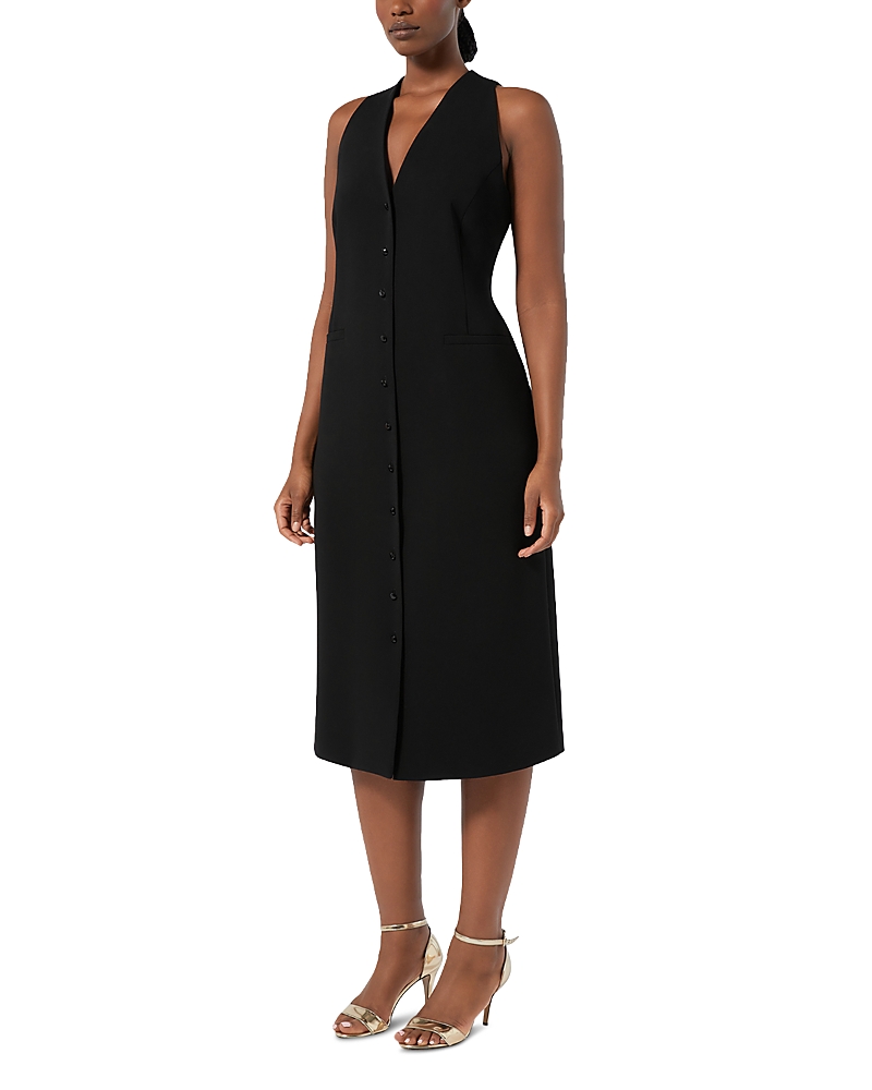 Marina Rinaldi Maresca Sleeveless Dress In Black