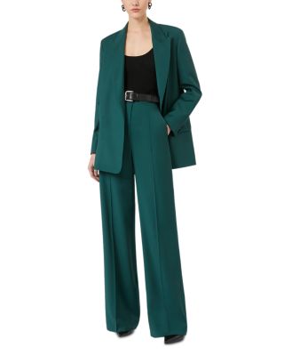 Wool Peak Lapel Blazer