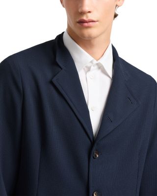 Guru Collar Asymmetrical Blazer