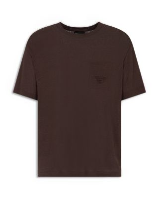 Regular Fit Pocket Linen Tee