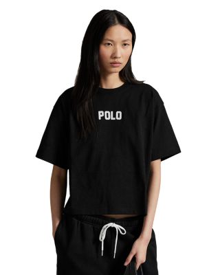 Logo Cotton Jersey Crewneck Tee 