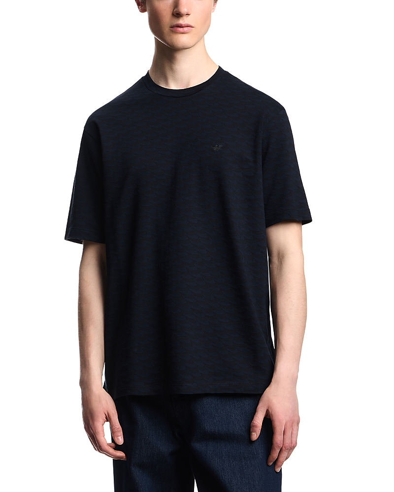 Emporio Armani Geometric Jacquard Tee