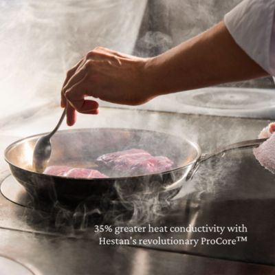 ProBond Luxe 8.5&amp;quot; Professional Clad Stainless Steel Skillet