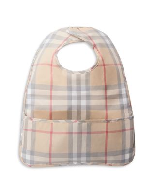 Check Poplin Bib, Baby - Exclusive