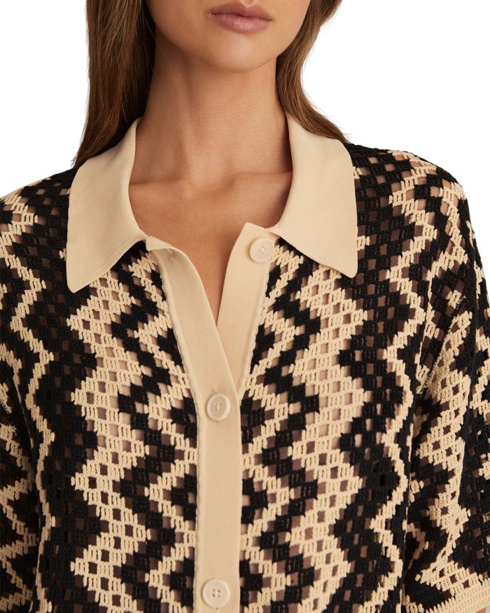 Natalie Knitted Crochet Dress