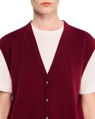 Two Tone Wool & Cashmere Sweater
