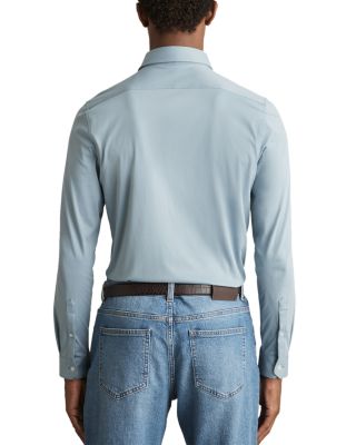 Duke Slim Fit Soft Jersey Button Front Shirt  