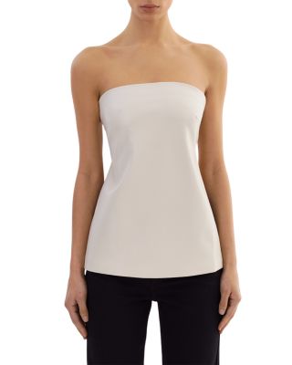 Katya Faux Leather Top