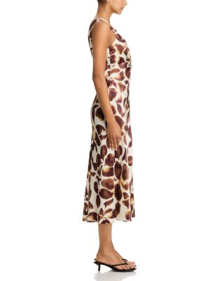 Viviana Twisted Midi Dress
