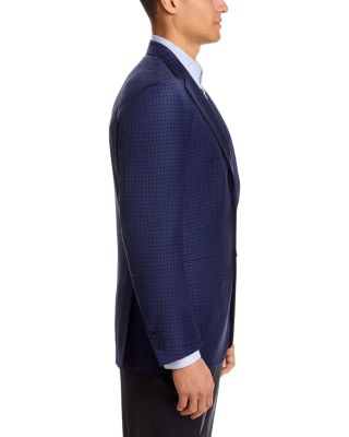 Flynn Checkered Wool Regular Fit Sportscoat