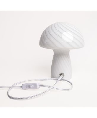 Petite Close Top Glass Mushroom Lamp