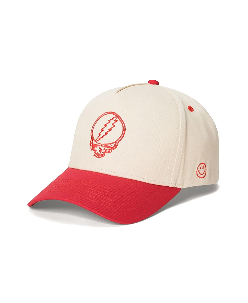 Junk Food Clothing Grateful Dead Red Skull Hat