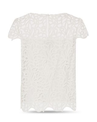 Baby Curled Lace Top