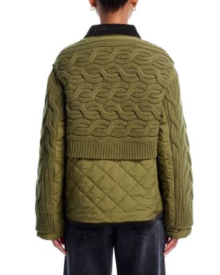 Ivy Mixed Media Jacket - Exclusive