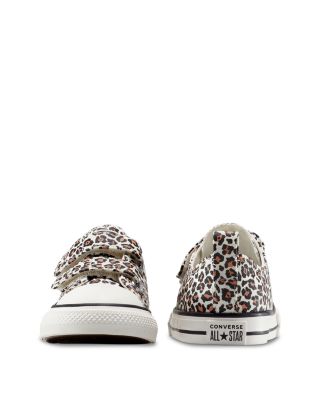 Girls' Chuck Taylor All Star 2V Leopard Sneakers - Toddler, Little Kid