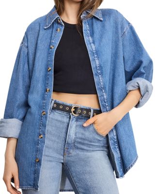 Oversized Denim Shirt