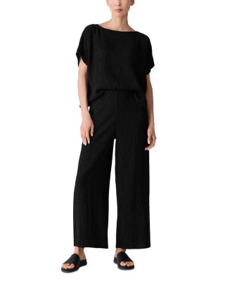 Crinkled Ankle Pants