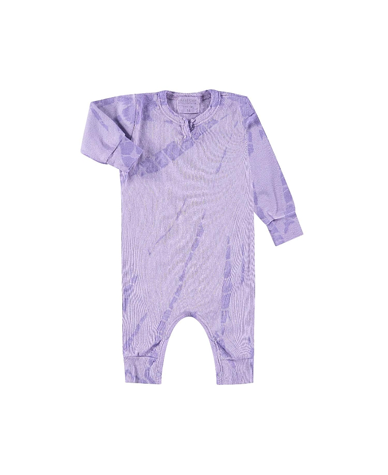 Paigelauren Unisex Rib Onesie In Tie Dye In Multi