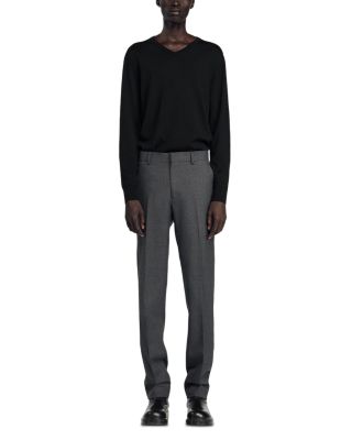 Classic Fit Wool Suit Trousers