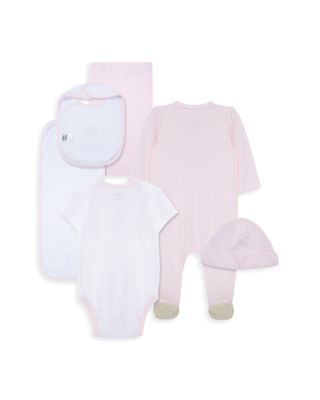 Girl' Sweet Bear Six Piece Gift Box Set - Baby