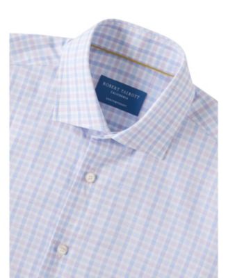  Reynolds Check Cotton/Linen Contemporary Fit Shirt