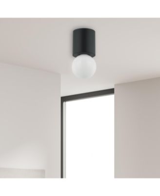 Theron 1 Light Flush Mount - Globe