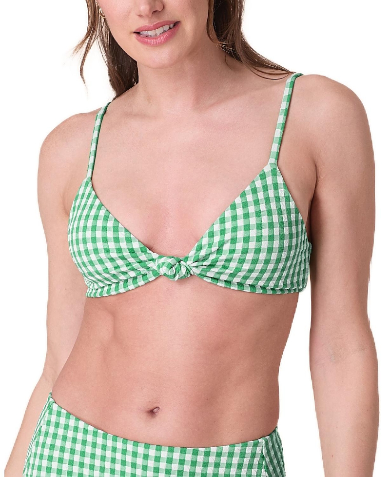 Andie Women's Santorini Knot Front Bikini Top